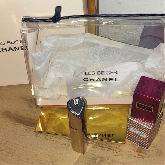 CHANEL Other - CHANEL Les Beiges Set with Box & JIMMY CHOO travel Size Items Box Included